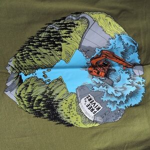 Patagonia Men's M Olive Short Sleeve Tee